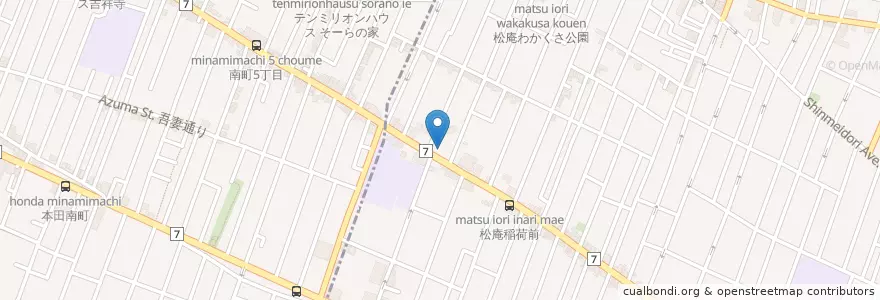 Mapa de ubicacion de システムパーク en 日本, 東京都, 杉並区.