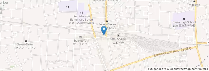 Mapa de ubicacion de 鳥貴族 en Japão, Tóquio, 練馬区.