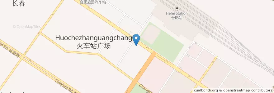 Mapa de ubicacion de 麦当劳 en Cina, Anhui, Hefei, 瑶海区 (Yaohai), 合肥市区, 长淮街道.