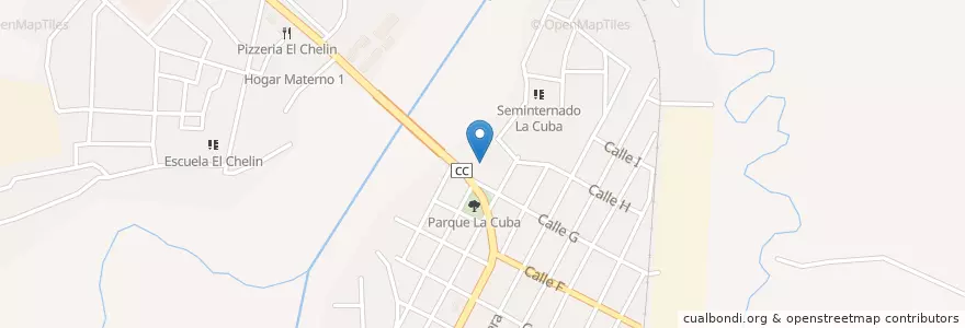Mapa de ubicacion de Escuela Luis A Turcios Lima en Küba, Santiago De Cuba, Palma Soriano, Ciudad De Palma Soriano.