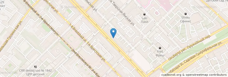 Mapa de ubicacion de 36,6 en 러시아, Центральный Федеральный Округ, Москва, Центральный Административный Округ, Тверской Район.