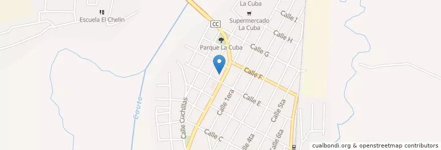Mapa de ubicacion de Hogar Materno 2 en Kuba, Santiago De Cuba, Palma Soriano, Ciudad De Palma Soriano.