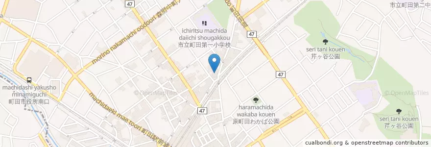 Mapa de ubicacion de Fontina Cheese Dining en Japón, Tokio, Machida.