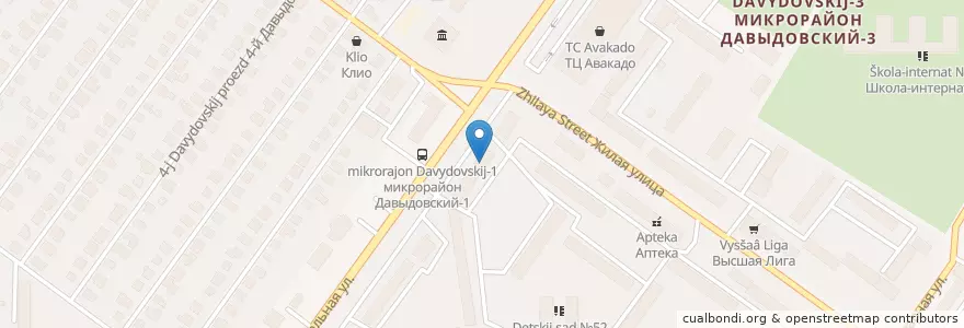 Mapa de ubicacion de Опорный пункт полиции en Russia, Central Federal District, Kostroma Oblast, Kostromskoy District, Kostroma.
