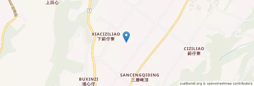Mapa de ubicacion de 大溪區 en Тайвань, Таоюань, 大溪區.