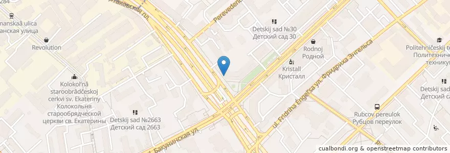 Mapa de ubicacion de Шиша en 俄罗斯/俄羅斯, Центральный Федеральный Округ, Москва, Центральный Административный Округ, Басманный Район.
