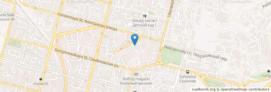 Mapa de ubicacion de Адреналин en روسيا, Дальневосточный Федеральный Округ, بريمورسكي كراي, Владивостокский Городской Округ.