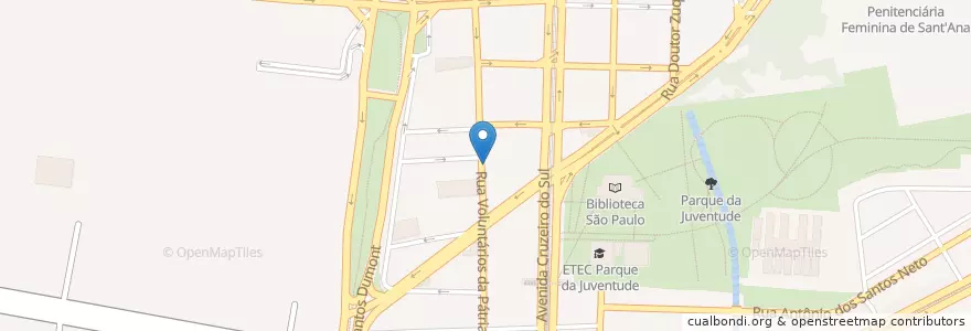 Mapa de ubicacion de Caixa Econômica Federal en 巴西, 东南部, 圣保罗, Região Geográfica Intermediária De São Paulo, Região Metropolitana De São Paulo, Região Imediata De São Paulo, 聖保羅.