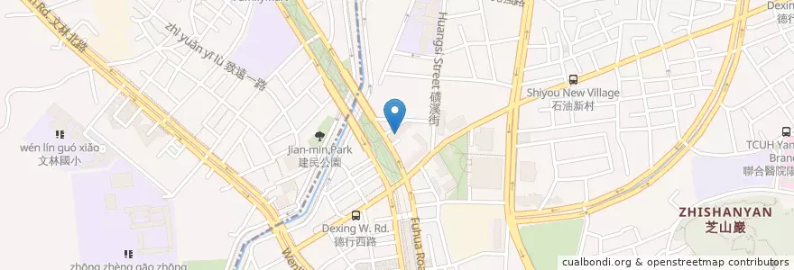 Mapa de ubicacion de FabLab Dynamic en 타이완, 신베이 시, 타이베이시, 스린 구.