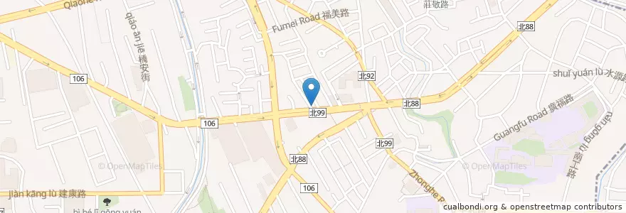 Mapa de ubicacion de 王世豪醫師 en Tayvan, 新北市, 中和區.