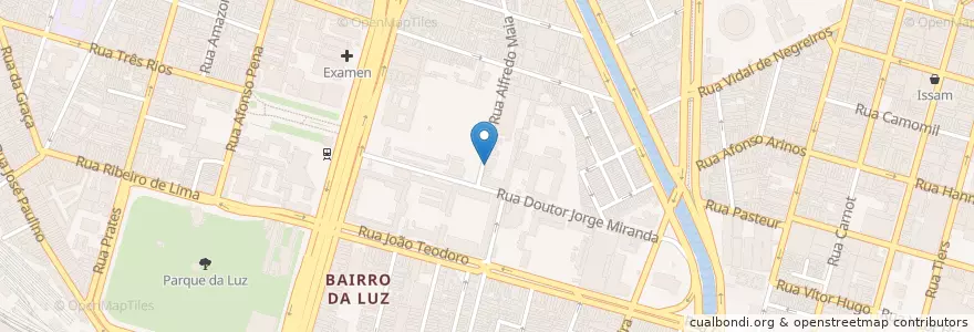 Mapa de ubicacion de Corregedoria da Polícia Militar en Бразилия, Юго-Восточный Регион, Сан-Паулу, Região Geográfica Intermediária De São Paulo, Região Metropolitana De São Paulo, Região Imediata De São Paulo, Сан-Паулу.
