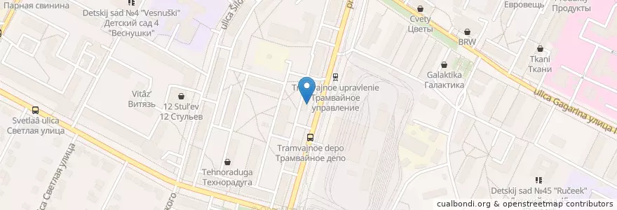 Mapa de ubicacion de Аптечный пункт en Rusland, Centraal Federaal District, Oblast Moskou, Коломенский Городской Округ.