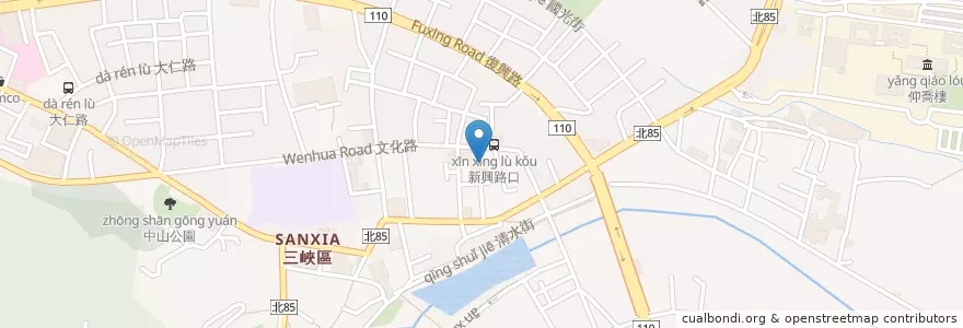 Mapa de ubicacion de 好樂迪 en 台湾, 新北市, 三峡区.