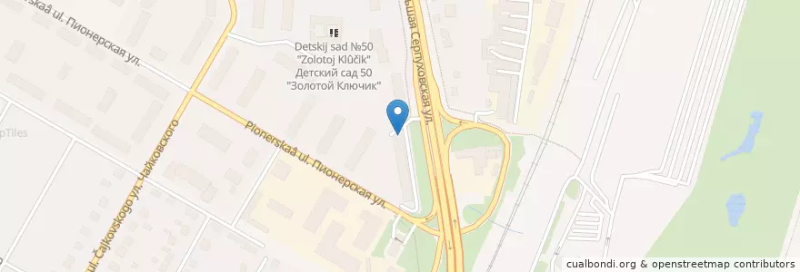 Mapa de ubicacion de Живы-здоровы en Rusia, Distrito Federal Central, Óblast De Moscú, Городской Округ Подольск.