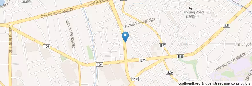 Mapa de ubicacion de 孫國勝外科診所 en Taiwan, New Taipei, Zhonghe District.