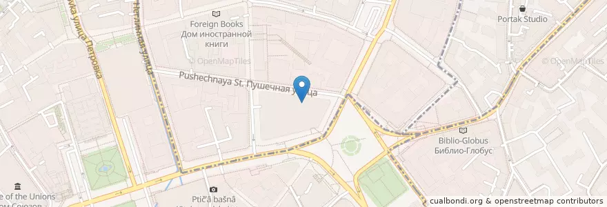 Mapa de ubicacion de 36,6 en Rusia, Центральный Федеральный Округ, Москва, Центральный Административный Округ, Тверской Район.