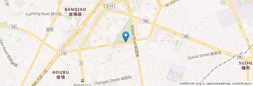 Mapa de ubicacion de 好樂迪 en تايوان, تايبيه الجديدة, 板橋區.