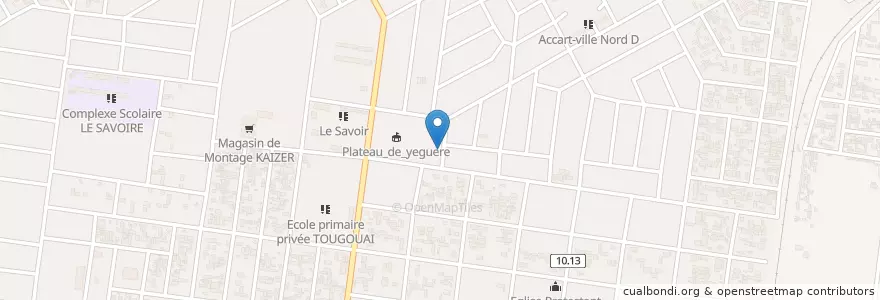 Mapa de ubicacion de Bar_SOMKIETA en Burkina Faso, Hauts-Bassins, Houet.