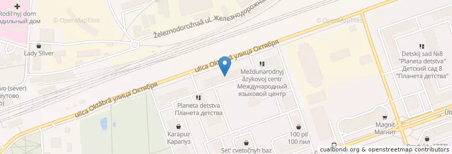Mapa de ubicacion de Консилиум Дент en Rusland, Centraal Federaal District, Oblast Moskou, Городской Округ Реутов.