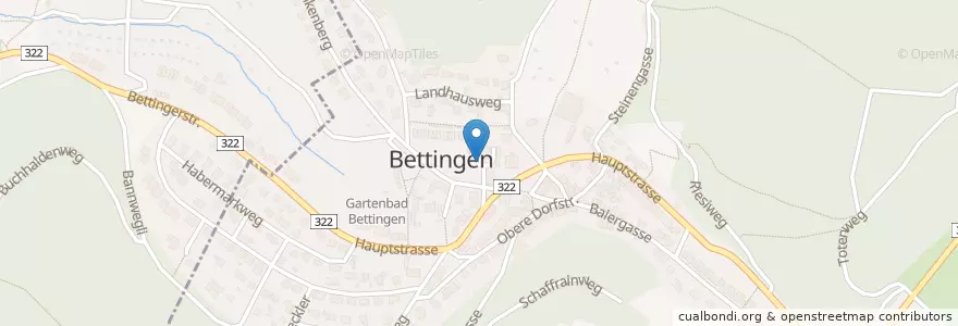 Mapa de ubicacion de Baslerhof en Suiza, Riehen, Basilea-Ciudad, Riehen.