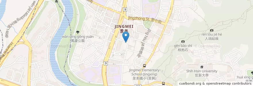 Mapa de ubicacion de 光仁堂損傷接骨蔘藥行 en 台湾, 新北市, 文山区.