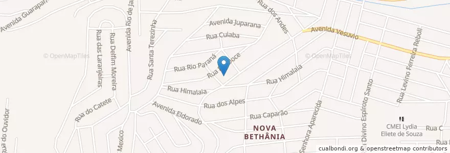 Mapa de ubicacion de CMEI Manoel Evêncio de Oliveira en Brésil, Région Sud-Est, Espírito Santo, Região Geográfica Intermediária De Vitória, Região Metropolitana Da Grande Vitória, Microrregião Vitória, Viana.