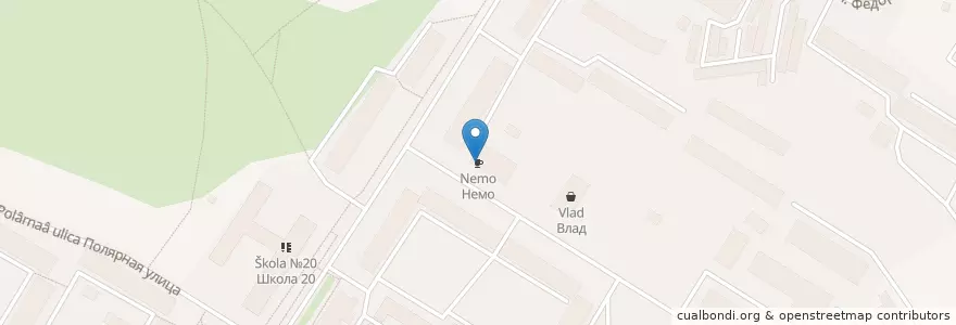 Mapa de ubicacion de Немо en Russland, Föderationskreis Sibirien, Region Krasnojarsk, Rajon Taimyr Der Dolganen Und Nenzen, Norilsk, Городское Поселение Дудинка.