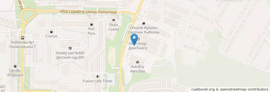 Mapa de ubicacion de IL Tempo en 俄罗斯/俄羅斯, Приволжский Федеральный Округ, 下诺夫哥罗德州, Городской Округ Нижний Новгород.