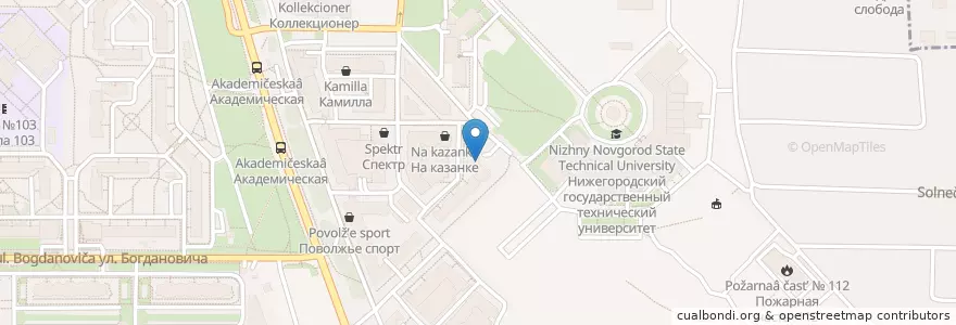 Mapa de ubicacion de Институт Дентальной Имплантологии en Russia, Volga Federal District, Nizhny Novgorod Oblast, Nizhny Novgorod.