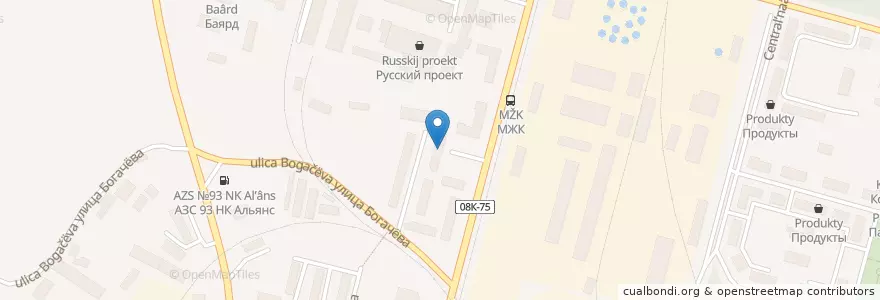 Mapa de ubicacion de Городская поликлиника №11 en 俄罗斯/俄羅斯, 远东联邦管区, 哈巴罗夫斯克边疆区, 伯力市.