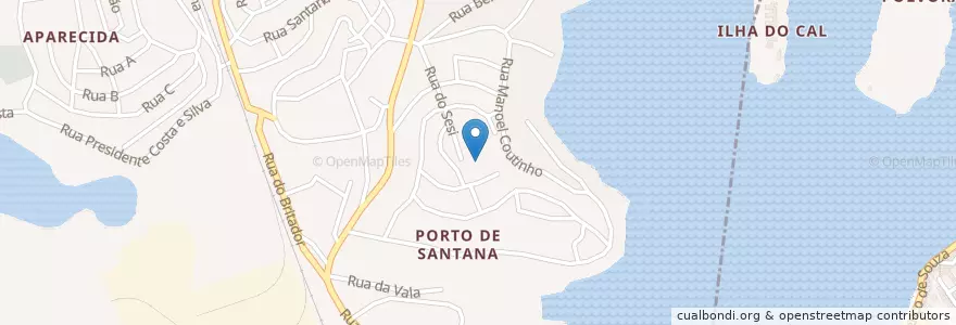 Mapa de ubicacion de CAT Arnaldo Magalhães Filho en Brazil, Jihovýchodní Region, Espírito Santo, Região Geográfica Intermediária De Vitória, Região Metropolitana Da Grande Vitória, Microrregião Vitória, Cariacica.