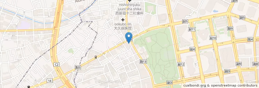 Mapa de ubicacion de ぱぱす en Japan, Tokio, 渋谷区.