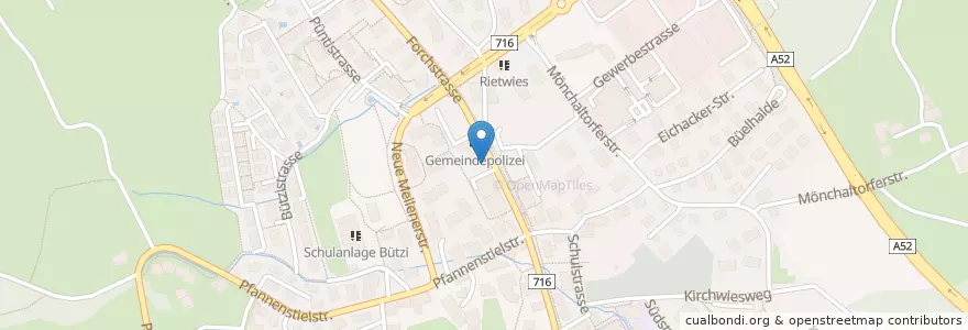 Mapa de ubicacion de Peter en Schweiz/Suisse/Svizzera/Svizra, Zürich, Bezirk Uster, Egg.