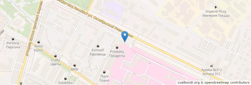 Mapa de ubicacion de Mix Точка en 俄罗斯/俄羅斯, Центральный Федеральный Округ, 莫斯科州, Коломенский Городской Округ.