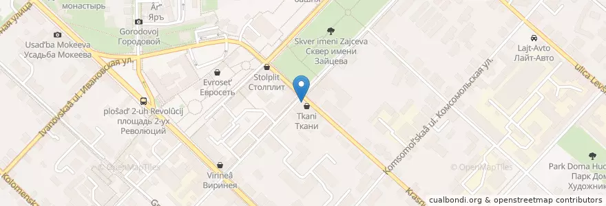 Mapa de ubicacion de Столички en 俄罗斯/俄羅斯, Центральный Федеральный Округ, 莫斯科州, Коломенский Городской Округ.