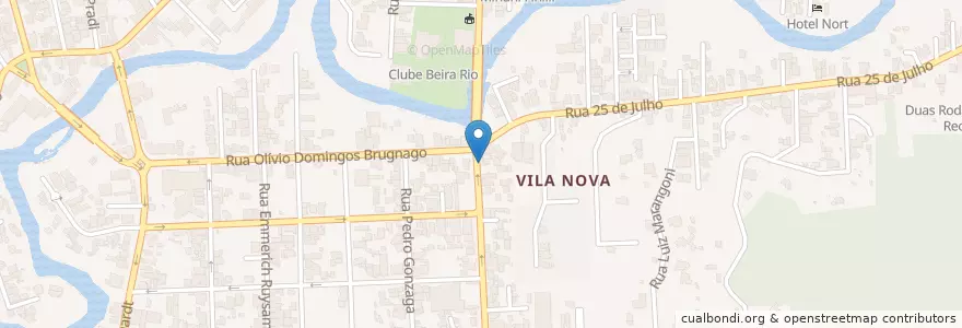 Mapa de ubicacion de Restaurante Reitz en 브라질, 남부지방, 산타카타리나, Região Geográfica Intermediária De Joinville, Microrregião De Joinville, Jaraguá Do Sul.