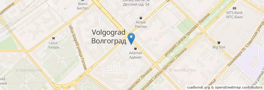 Mapa de ubicacion de Волгофарм en 俄罗斯/俄羅斯, 南部联邦管区, 伏尔加格勒州, Городской Округ Волгоград.