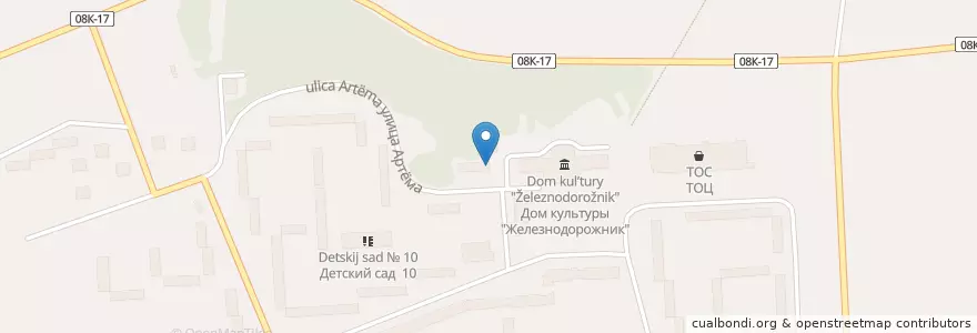 Mapa de ubicacion de Полиция en Russia, Far Eastern Federal District, Khabarovsk Krai, Verkhnebureinsky District, Новоургальское Городское Поселение.