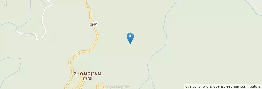 Mapa de ubicacion de 大同鄉 en 臺灣, 臺灣省, 宜蘭縣, 大同鄉.