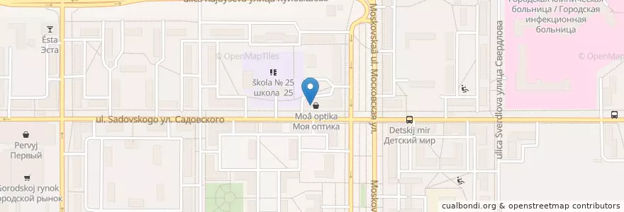 Mapa de ubicacion de Алекса Дент en Russie, District Fédéral Central, Oblast De Toula, Городской Округ Новомосковск.