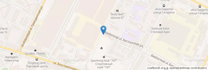 Mapa de ubicacion de Многопрофильная клиника “MEDICA” en Russia, Northwestern Federal District, Pskov Oblast, Pskovsky District, Pskov.