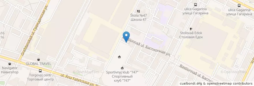 Mapa de ubicacion de Офтальмологическая клиника "Визус" en Russia, Northwestern Federal District, Pskov Oblast, Pskovsky District, Pskov.
