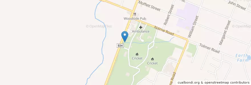 Mapa de ubicacion de BBQ en Australia, South Australia, Adelaide Hills Council.