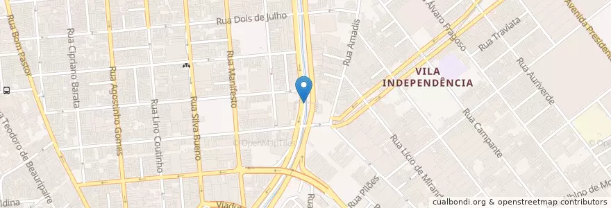 Mapa de ubicacion de Estação Rua do Grito en 브라질, 남동지방, 상파울루, Região Geográfica Intermediária De São Paulo, Região Metropolitana De São Paulo, Região Imediata De São Paulo, 상파울루.