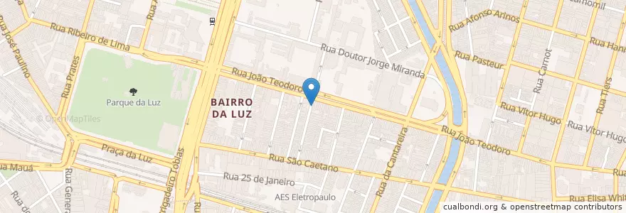 Mapa de ubicacion de Nosso Bar en 브라질, 남동지방, 상파울루, Região Geográfica Intermediária De São Paulo, Região Metropolitana De São Paulo, Região Imediata De São Paulo, 상파울루.