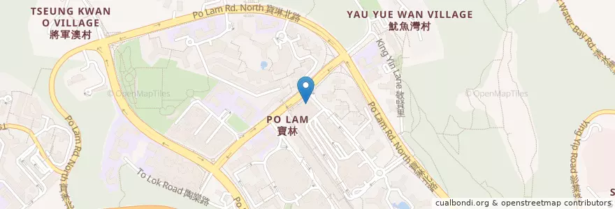 Mapa de ubicacion de MCL 新都城戲院 en China, Guangdong, Hongkong, New Territories, 西貢區 Sai Kung District.