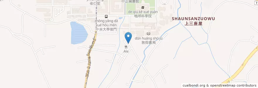 Mapa de ubicacion de 香城燒臘 en Taiwan, 桃園市.