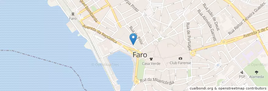 Mapa de ubicacion de McDonald's en Portugal, Algarve, Algarve, Faro, Faro, Faro.