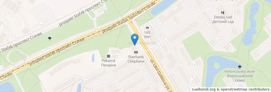 Mapa de ubicacion de Тан Жен en Russie, District Fédéral Du Nord-Ouest, Oblast De Léningrad, Saint-Pétersbourg, Кировский Район, Округ Дачное.