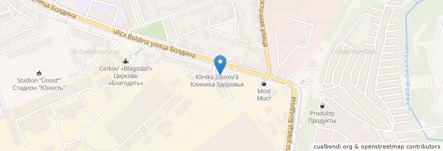 Mapa de ubicacion de sparta.com en Rusya Federasyonu, Центральный Федеральный Округ, Kaluga Oblastı, Городской Округ Калуга.